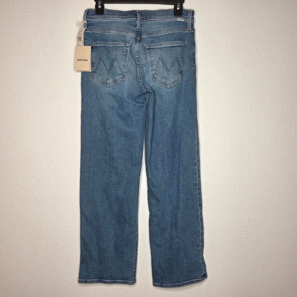 MOTHER Jeans Mid Rise Rambler Out Of the Blue. - Picture 2 of 6